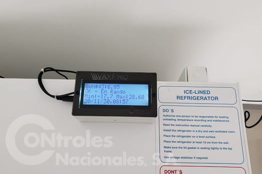 MONITOREO CADENA DE FRIO CUARTOS FRIOS